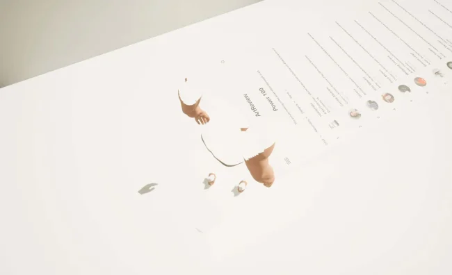 Screenshot from Art and the Mammoth in the Room, 2023