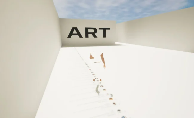 Screenshot from Art and the Mammoth in the Room, 2023