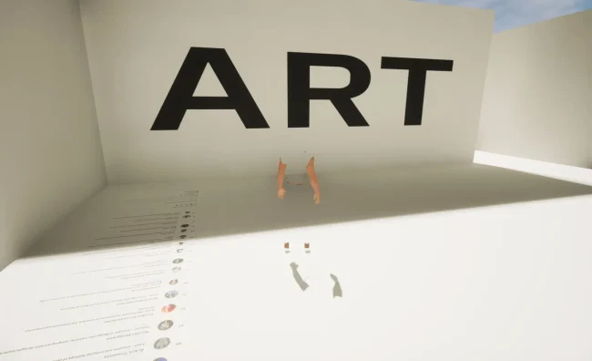 Screenshot from Art and the Mammoth in the Room, 2023