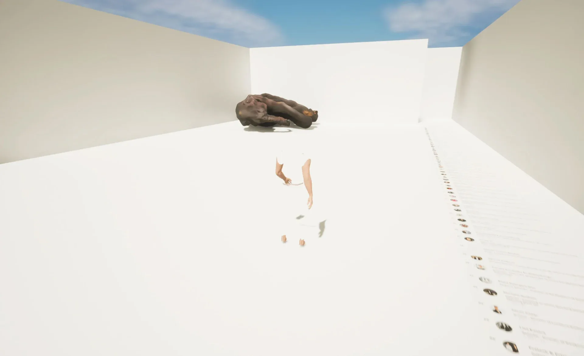 Screenshot from Art and the Mammoth in the Room, 2023