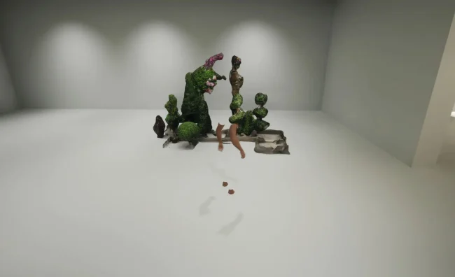 Timothy Simmons, virtual exhibition 2023 - space 2.03 - Refined and forever with us