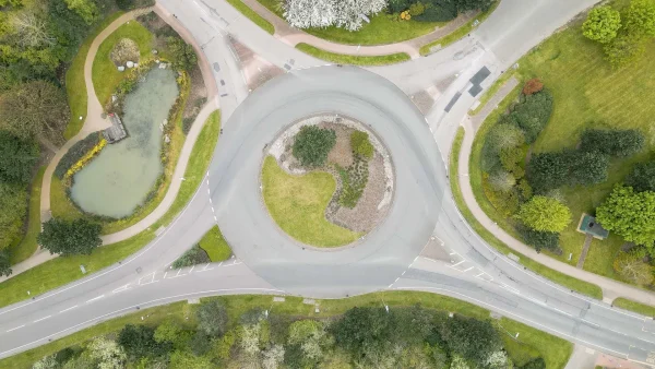 Timothy Simmons, Business Park Roundabout Study (video still), 2023